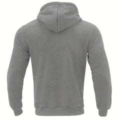 Men's Classic Thermal Hoodie Relaxed Fit Long Sleeve Casual Streetwear