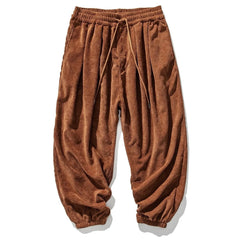 Men's Casual Corduroy Pants Relaxed Fit Straight Leg Everyday Style
