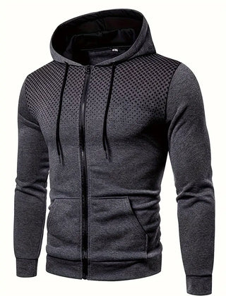 Men's Classic Thermal Hoodie Relaxed Fit Long Sleeve Casual Streetwear