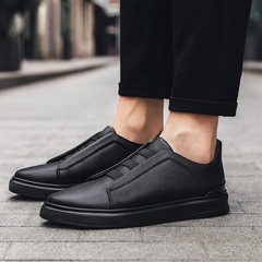 Men's Casual Low Top Sneakers Lace-Up Minimalist Everyday Fashion