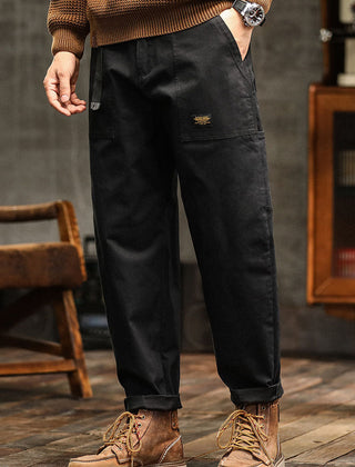 Men's Utility Cargo Pants Relaxed Fit Multi-Pocket Casual Everyday