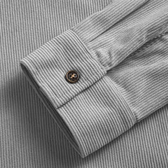 Men's Long-Sleeve Overshirt Button-Up Pocketed Casual Everyday Style