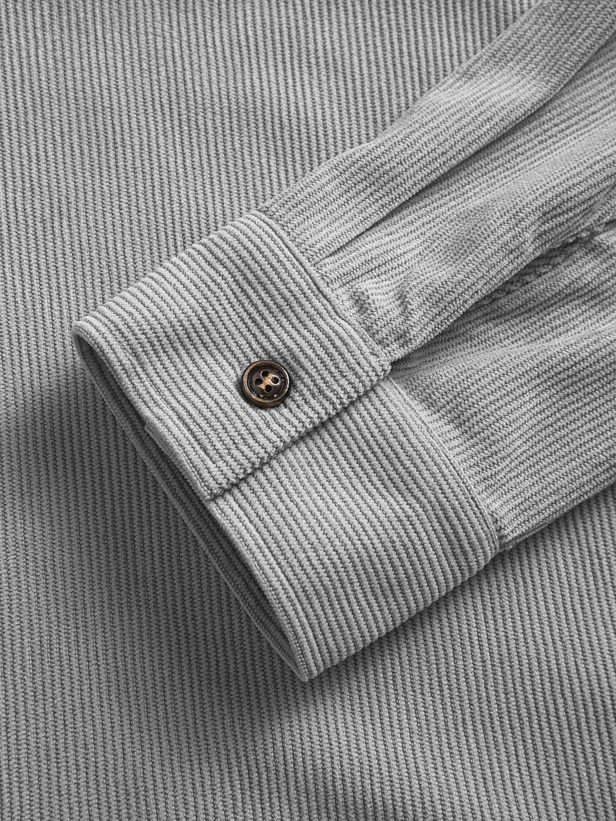 Men's Long-Sleeve Overshirt Button-Up Pocketed Casual Everyday Style