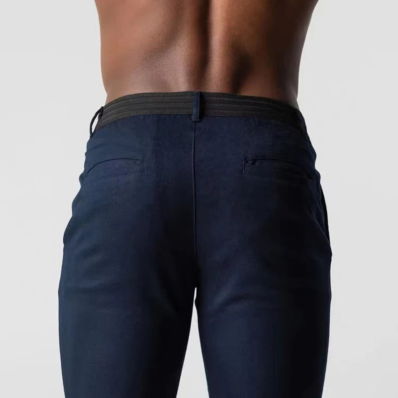 Men's Chino Pants Slim Fit Casual Everyday Versatile Stylish