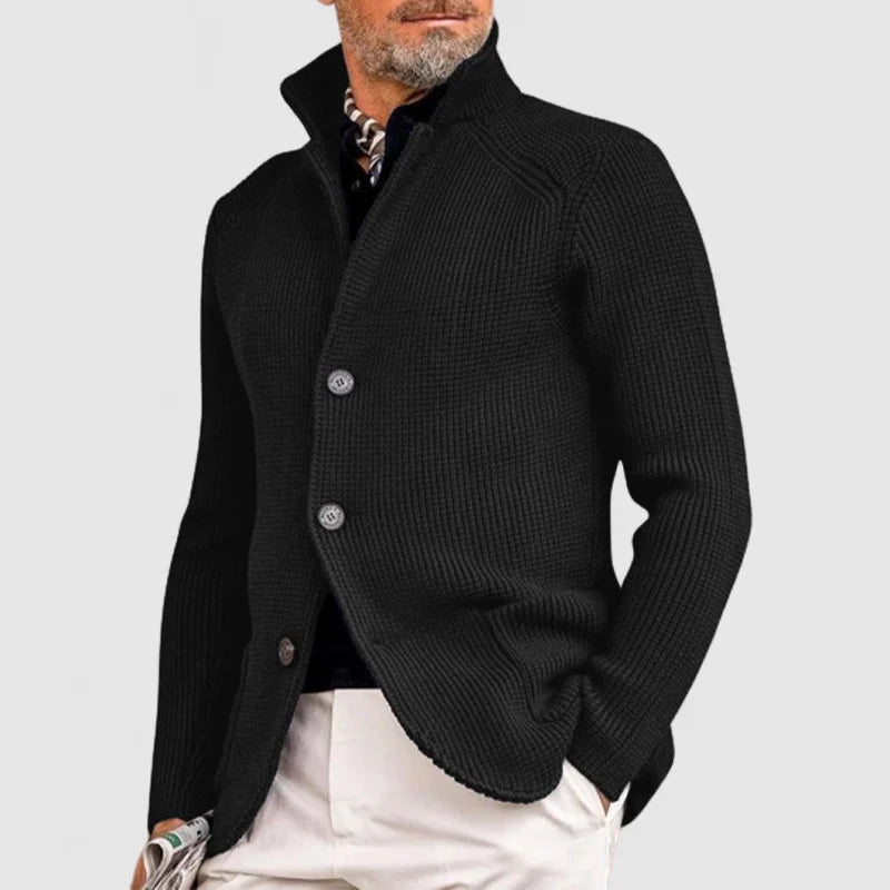 Men's Casual Cardigan Open Front Long Sleeve Relaxed Fit Everyday Wear