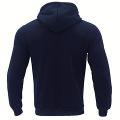 Men's Classic Thermal Hoodie Relaxed Fit Long Sleeve Casual Streetwear
