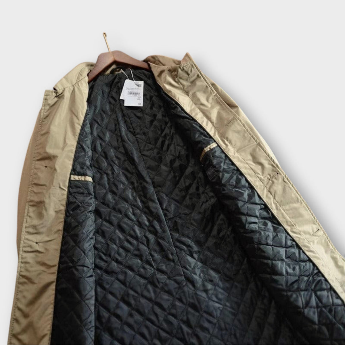 Men's Stylish Overcoat Weather-Resistant Tailored Fit Classic Design