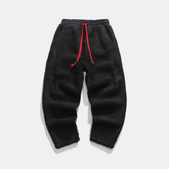 Men's Fleece Lounge Pants Relaxed Fit Drawstring Casual Everyday Wear