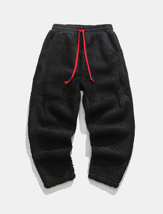 Men's Fleece Lounge Pants Relaxed Fit Drawstring Casual Everyday Wear