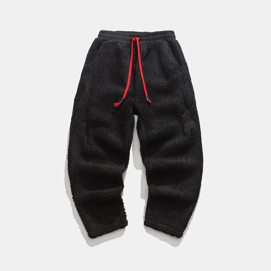 Men's Fleece Lounge Pants Relaxed Fit Drawstring Casual Everyday Wear