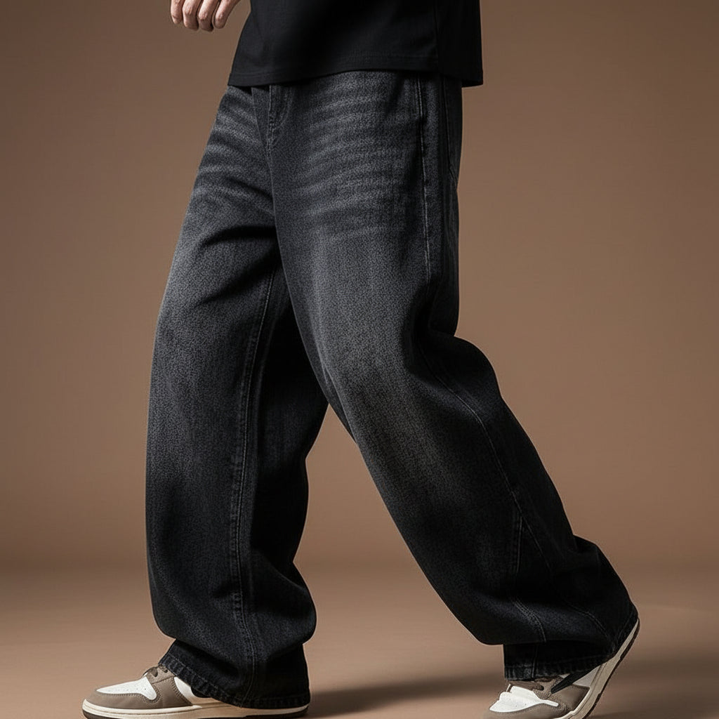 Men's Baggy Pants Relaxed Fit Casual Everyday Wear
