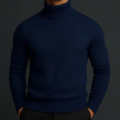 Men's Turtleneck Sweater Fitted Long Sleeve Classic Casual Layering