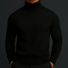 Men's Turtleneck Sweater Fitted Long Sleeve Classic Casual Layering