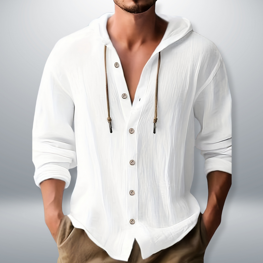 Men's Casual Hoodie Relaxed Fit Long Sleeve Pullover Everyday Comfort