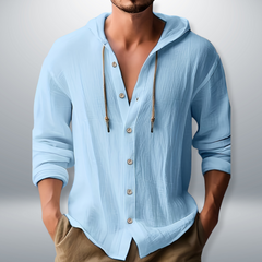 Men's Casual Hoodie Relaxed Fit Long Sleeve Pullover Everyday Comfort