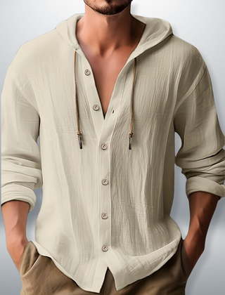 Men's Casual Hoodie Relaxed Fit Long Sleeve Pullover Everyday Comfort