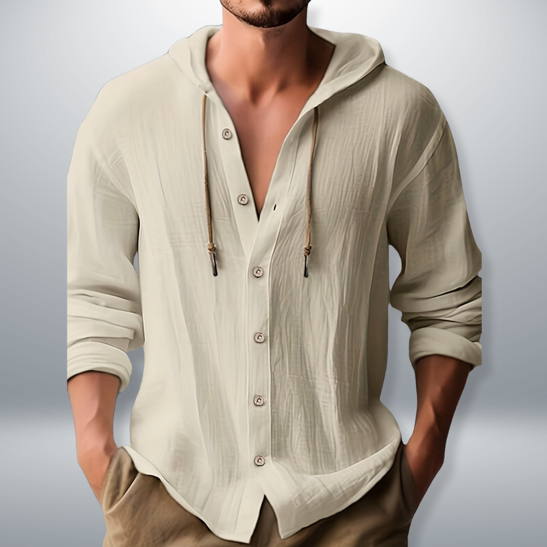 Men's Casual Hoodie Relaxed Fit Long Sleeve Pullover Everyday Comfort