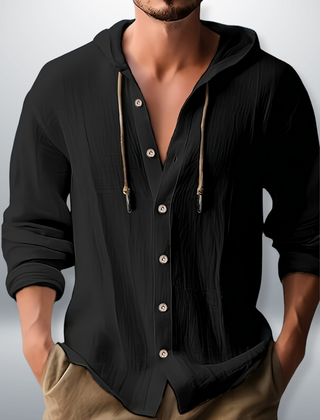 Men's Casual Hoodie Relaxed Fit Long Sleeve Pullover Everyday Comfort