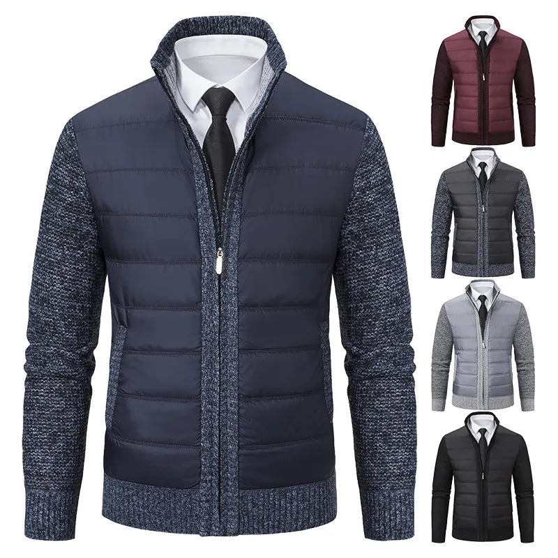 Men's Casual Cardigan Jacket Open Front Long Sleeve Relaxed Fit Everyday