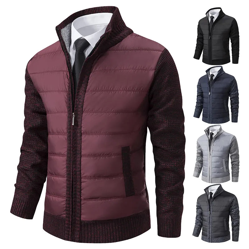 Men's Casual Cardigan Jacket Open Front Long Sleeve Relaxed Fit Everyday