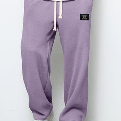 Men's Knit Pants Relaxed Fit Elastic Waist Casual Everyday Wear