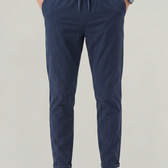 Men's Stretch Fit Casual Pants Elastic Waist Everyday Versatile Wear