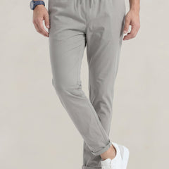 Men's Stretch Fit Casual Pants Elastic Waist Everyday Versatile Wear