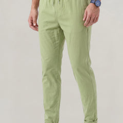 Men's Stretch Fit Casual Pants Elastic Waist Everyday Versatile Wear