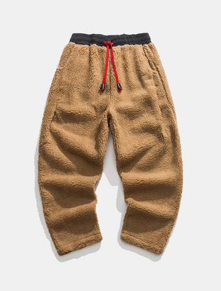 Men's Fleece Lounge Pants Relaxed Fit Drawstring Casual Everyday Wear