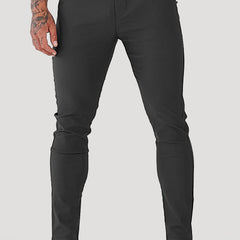 Men's Tailored Pants Slim Fit Classic Style Versatile Everyday Wear