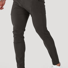 Men's Tailored Pants Slim Fit Classic Style Versatile Everyday Wear