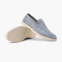 Men's Suede Loafers Slip-On Classic Stylish Versatile Everyday Footwear