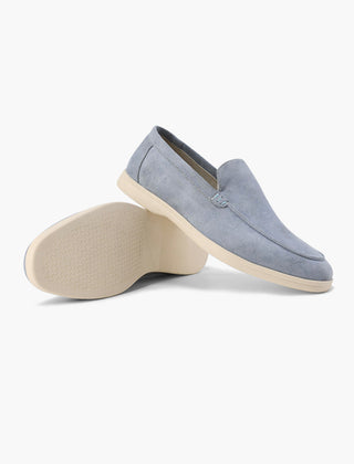 Men's Suede Loafers Slip-On Classic Stylish Versatile Everyday Footwear
