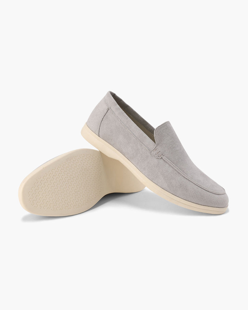 Men's Suede Loafers Slip-On Classic Stylish Versatile Everyday Footwear
