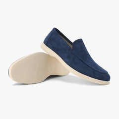 Men's Suede Loafers Slip-On Classic Stylish Versatile Everyday Footwear