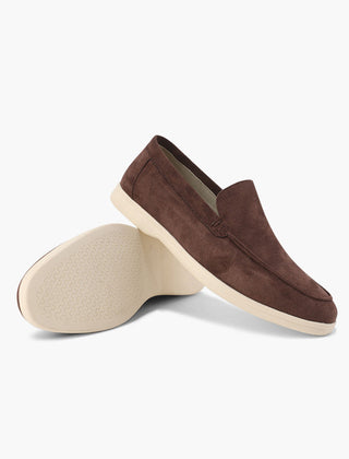 Men's Suede Loafers Slip-On Classic Stylish Versatile Everyday Footwear