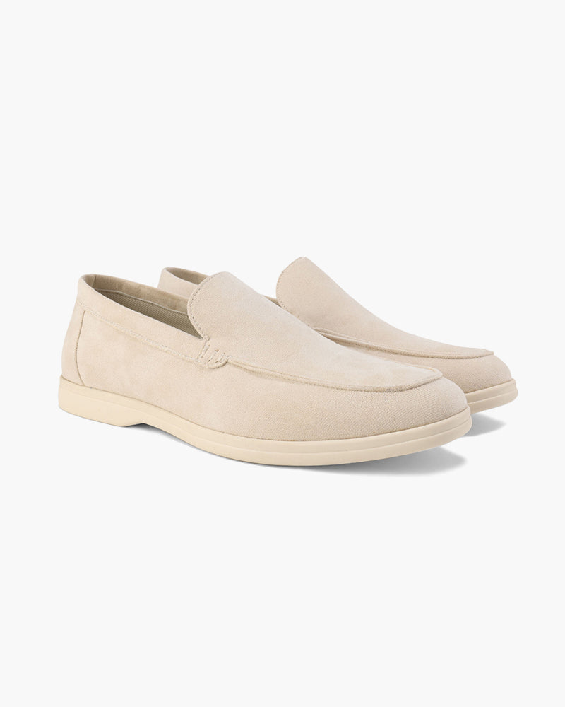 Men's Suede Loafers Slip-On Classic Stylish Versatile Everyday Footwear