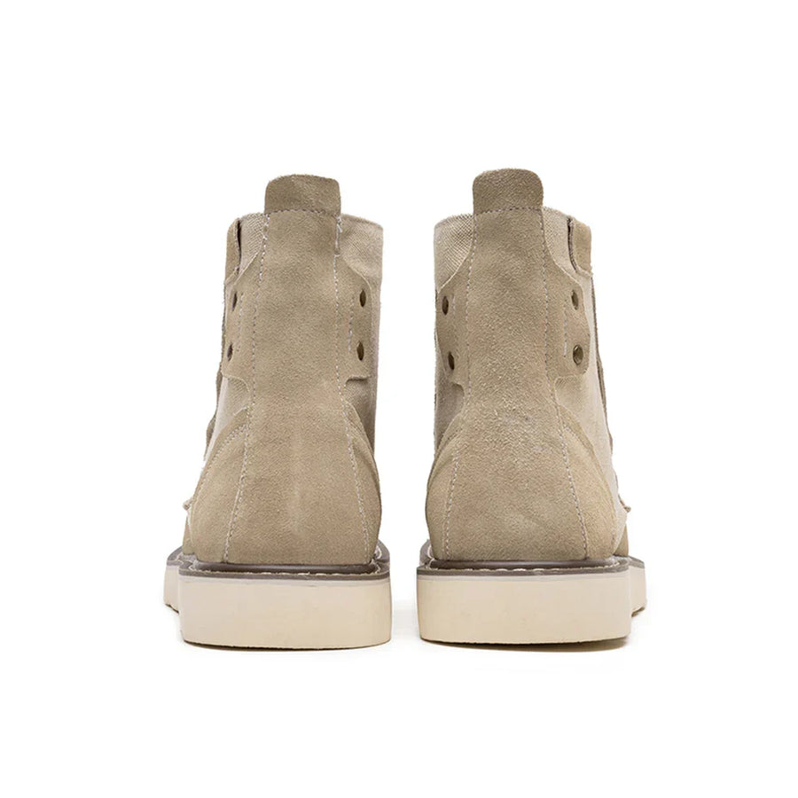 Men's Casual Moc Toe Boots Lace-Up Classic Design Everyday Wear