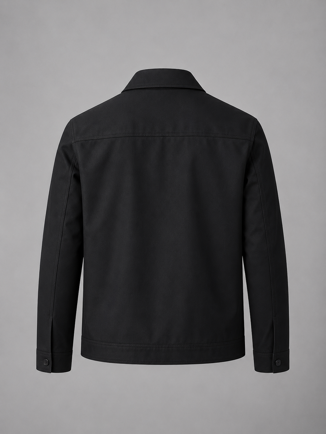 Men's Casual Zip Jacket Smart-Casual British Style Everyday Wear