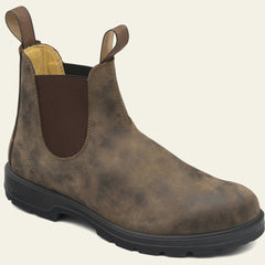 Men's Casual Chelsea Boots Slip-On Stylish Everyday Versatile Footwear
