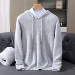 Men's Casual Zip-Up Hoodie Relaxed Fit Long Sleeve Comfortable Everyday
