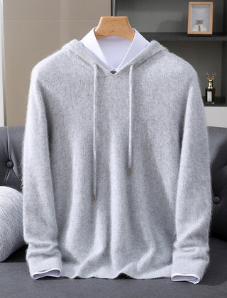 Men's Casual Zip-Up Hoodie Relaxed Fit Long Sleeve Comfortable Everyday