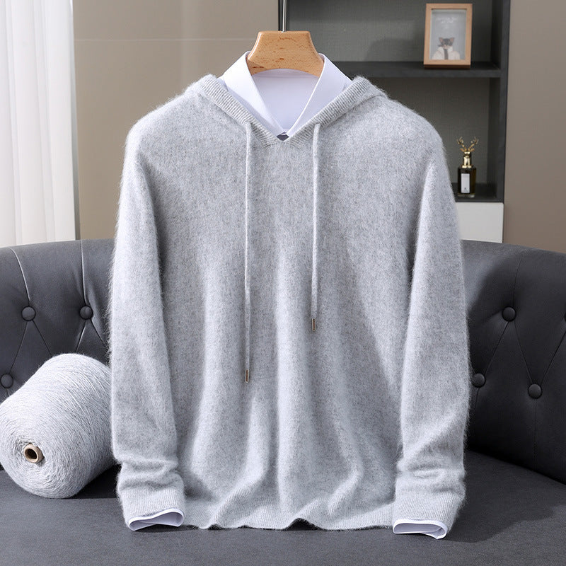 Men's Casual Zip-Up Hoodie Relaxed Fit Long Sleeve Comfortable Everyday