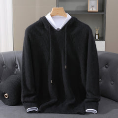 Men's Casual Zip-Up Hoodie Relaxed Fit Long Sleeve Comfortable Everyday