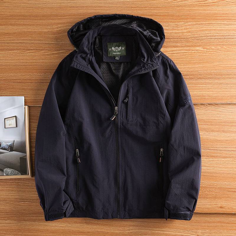 Men's Casual Jacket Relaxed Fit Long Sleeve Button-Up Everyday Layering