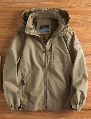 Men's Casual Jacket Relaxed Fit Long Sleeve Button-Up Everyday Layering