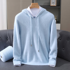 Men's Casual Zip-Up Hoodie Relaxed Fit Long Sleeve Comfortable Everyday