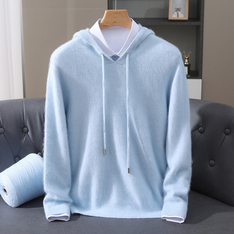 Men's Casual Zip-Up Hoodie Relaxed Fit Long Sleeve Comfortable Everyday