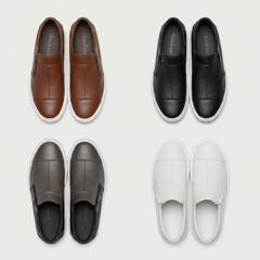 Men's Zip-Up Sneakers Casual Everyday Stylish Versatile Footwear