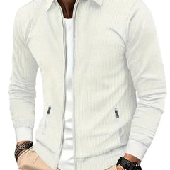 Men's Zip Jacket Relaxed Fit Long Sleeve Casual Outdoor